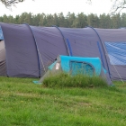 Vissa bodde i troligens Nyhems minsta tält